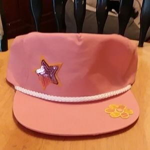 Sansun ladies flower trucker hat